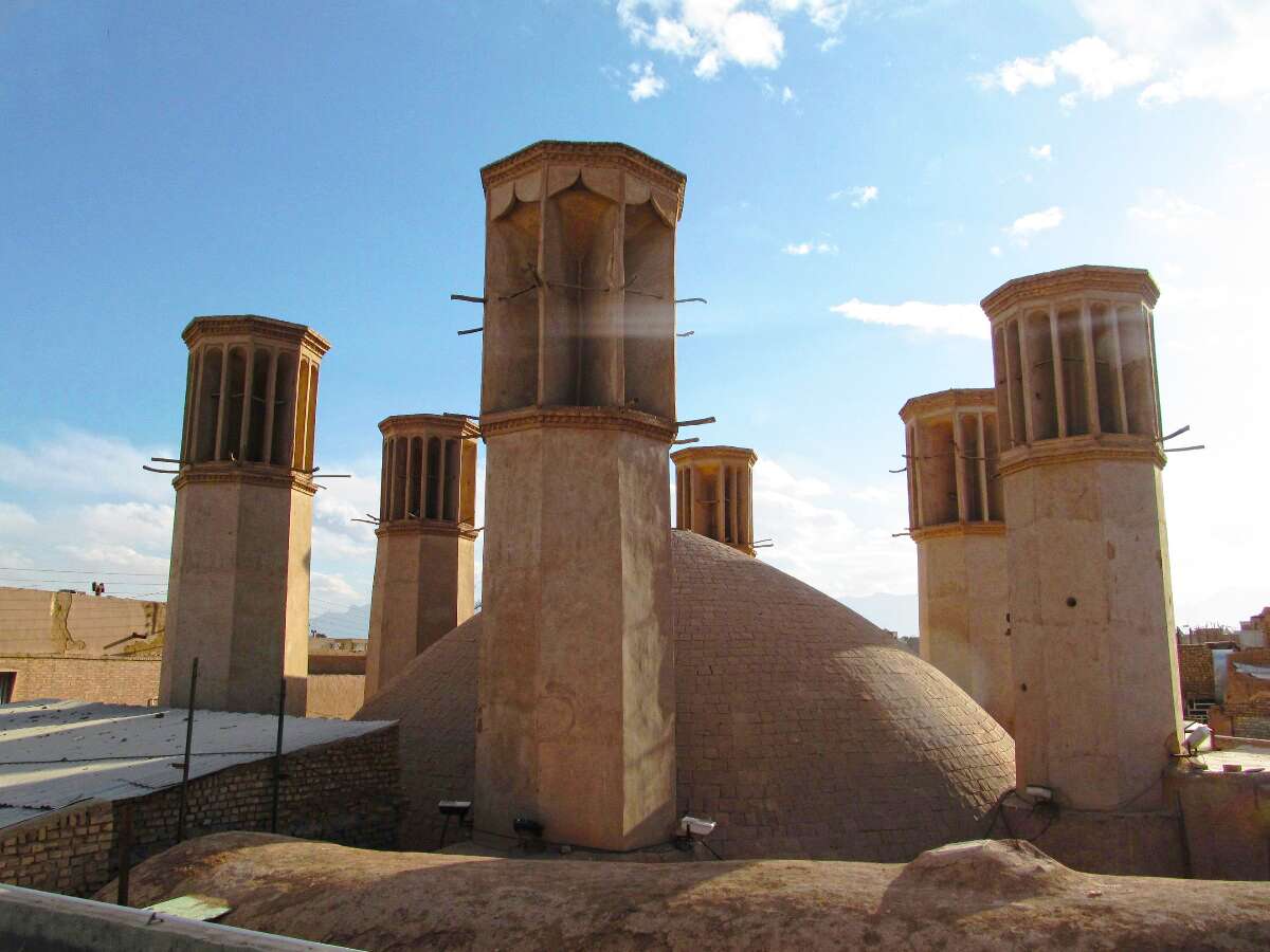Shesh Badgir Ab Anbar (Six-Wind-Tower Cistern)