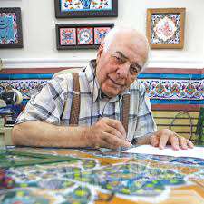 Visiting Patterns and Colors: Tile-work Tour in Tehran